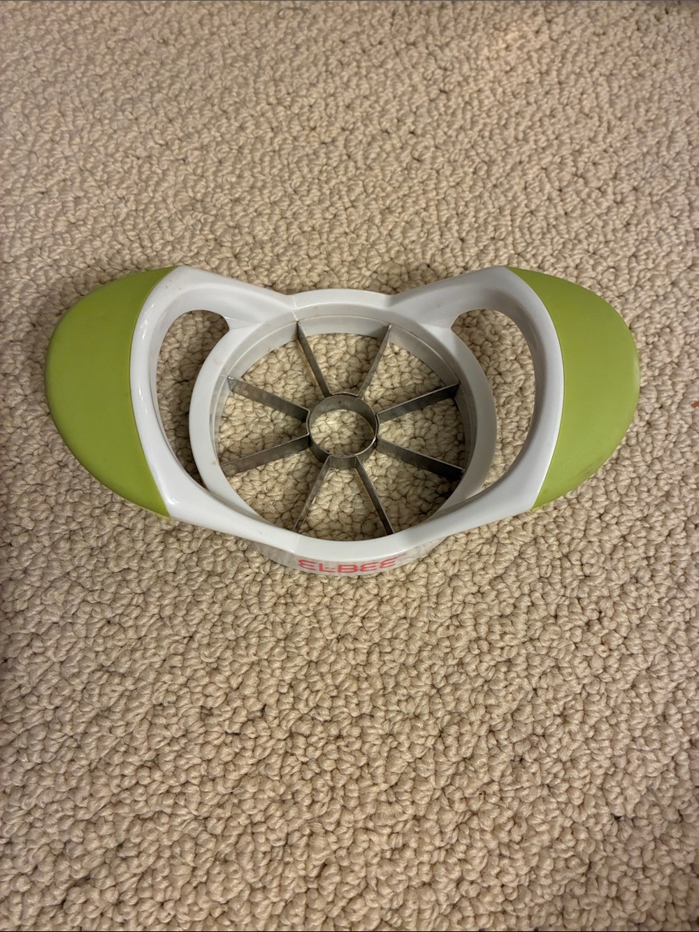ELBEE Apple Slicer / Wedger - Green and White